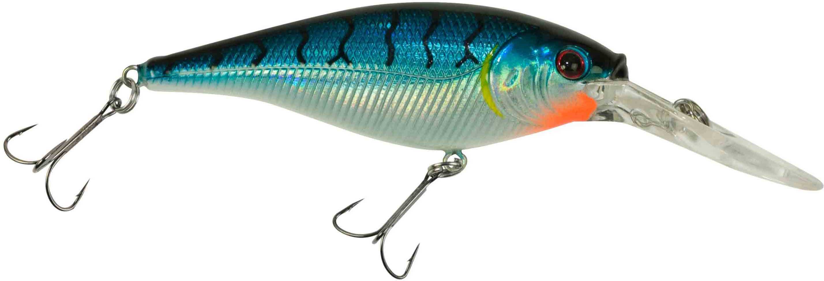 FLICKER SHAD 7CM 5/16OZ BLUE TIGER