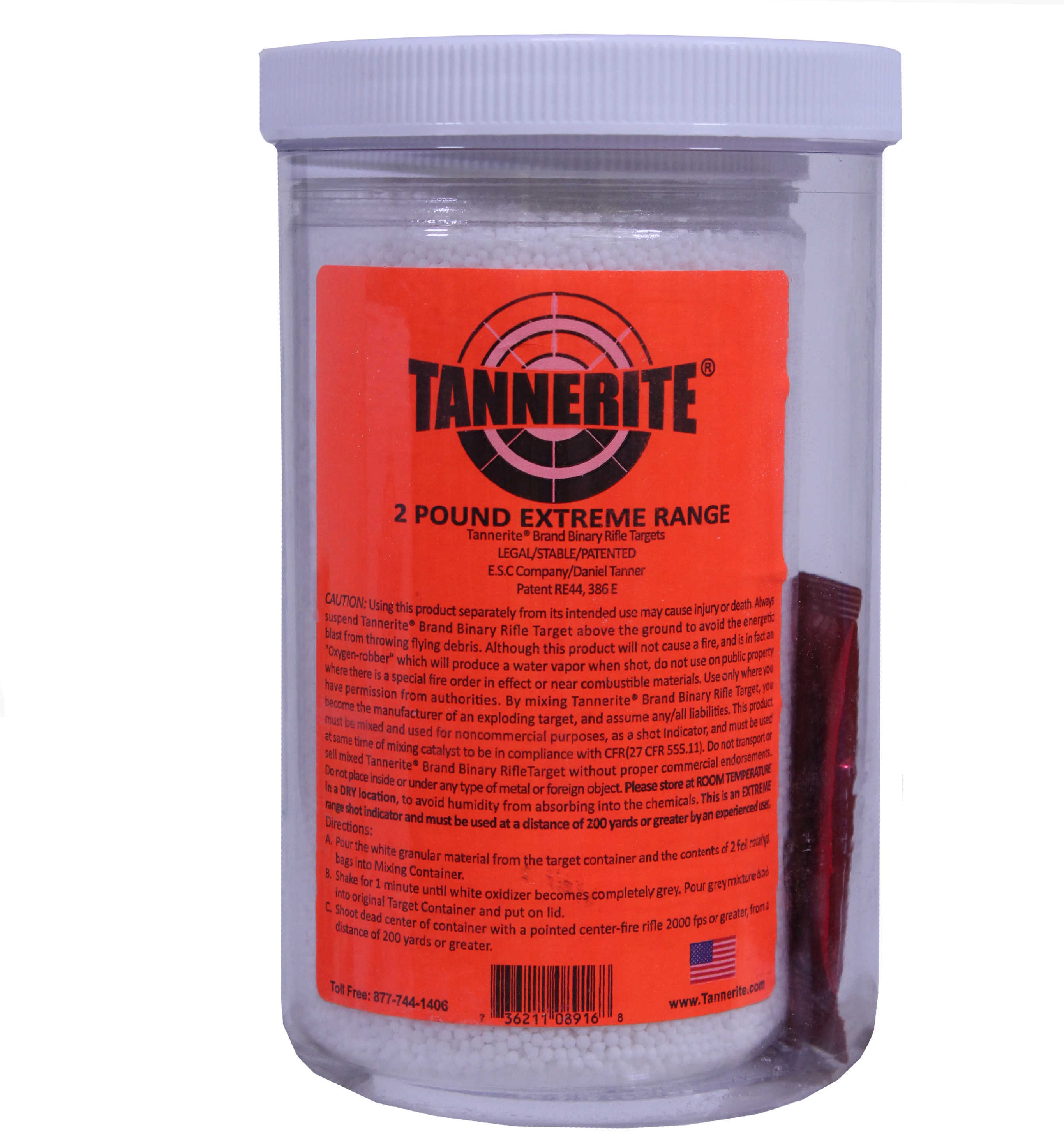 Tannerite Single Exploding Rifle Target 2Lb