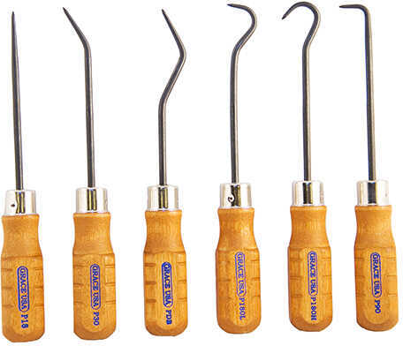 Grace USA Hook & Pick Set Set Of 6 Steel