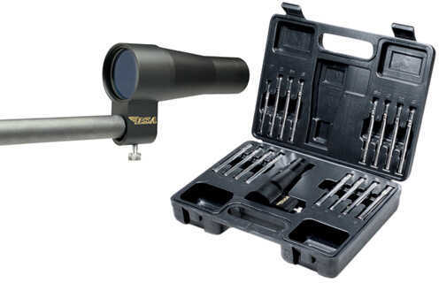 BSA Optics Bore Sight Kit Pistol/Rifle w/ Arbors & Soft Case Model: BS30CP