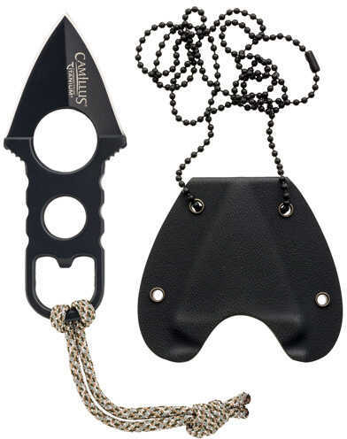 CAMILLUS Heater Boot Knife 2" SS Blade W/ PARACORD/Sheath