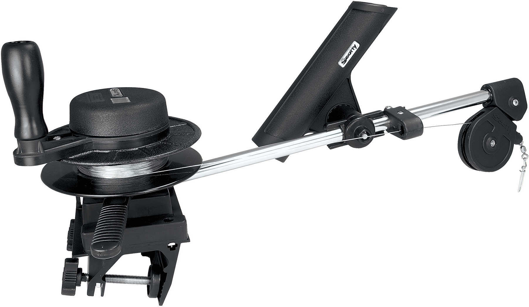 Scotty Depthmaster Manual Downrigger Rod Holder,Clamp Mount