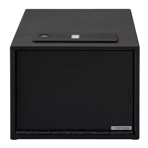 Stack-On QAS1512B Quick Access Safe Biometric Lock 10 x 12.15 x 8 Black