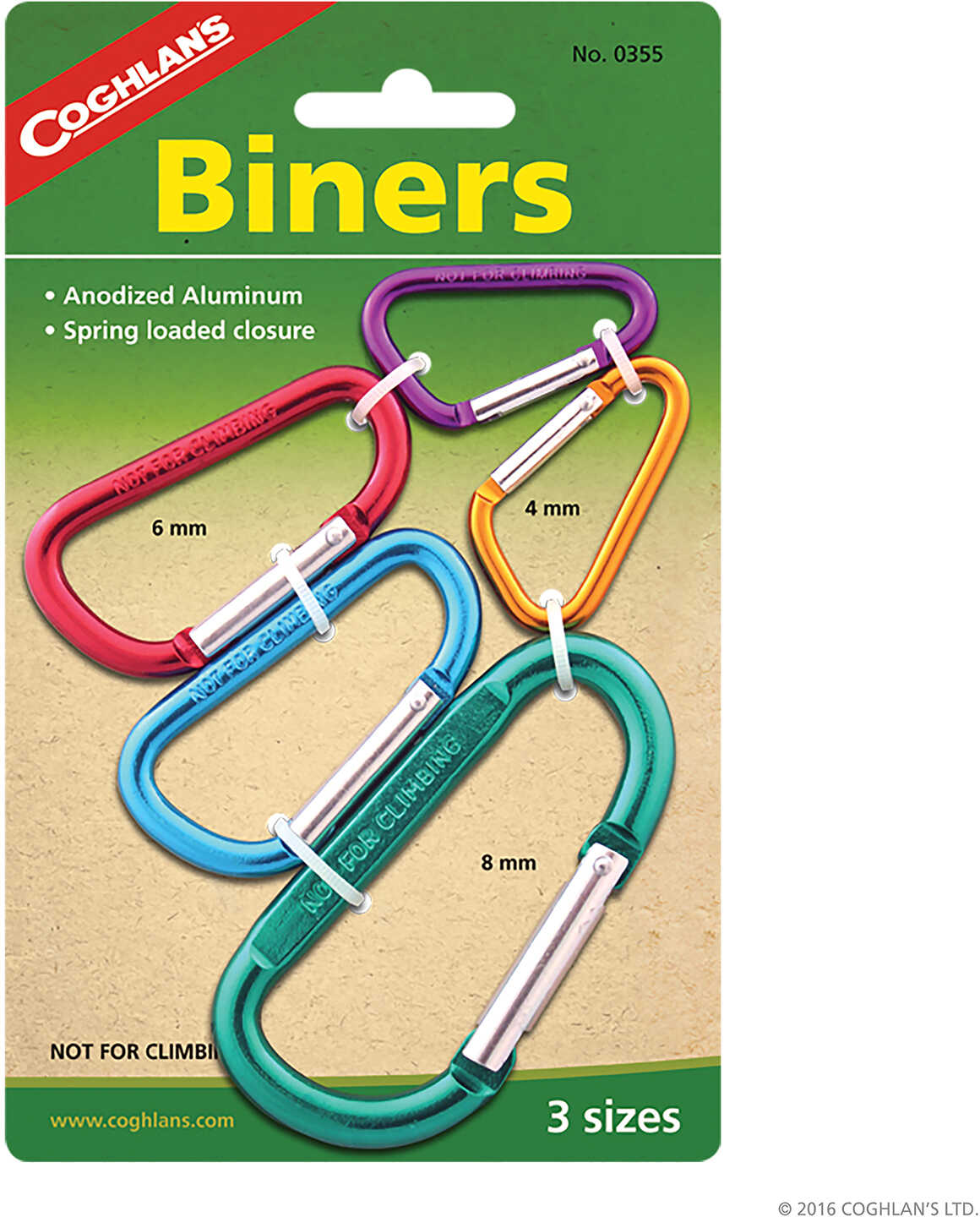 Coghlans Multi-Pack Biners Md: 0355