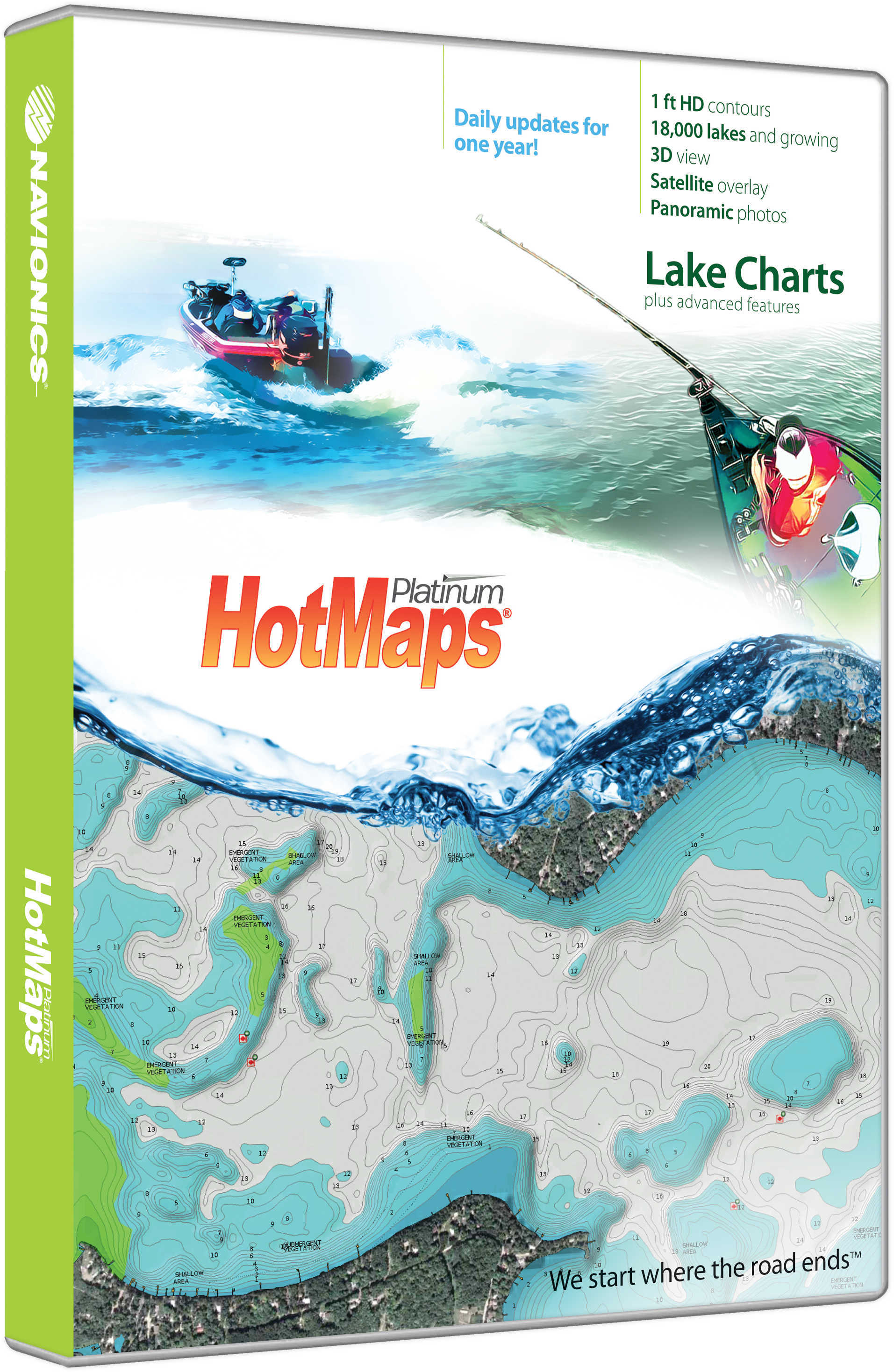 Navionics Hot Maps Plat South MSD/MMPT-S6