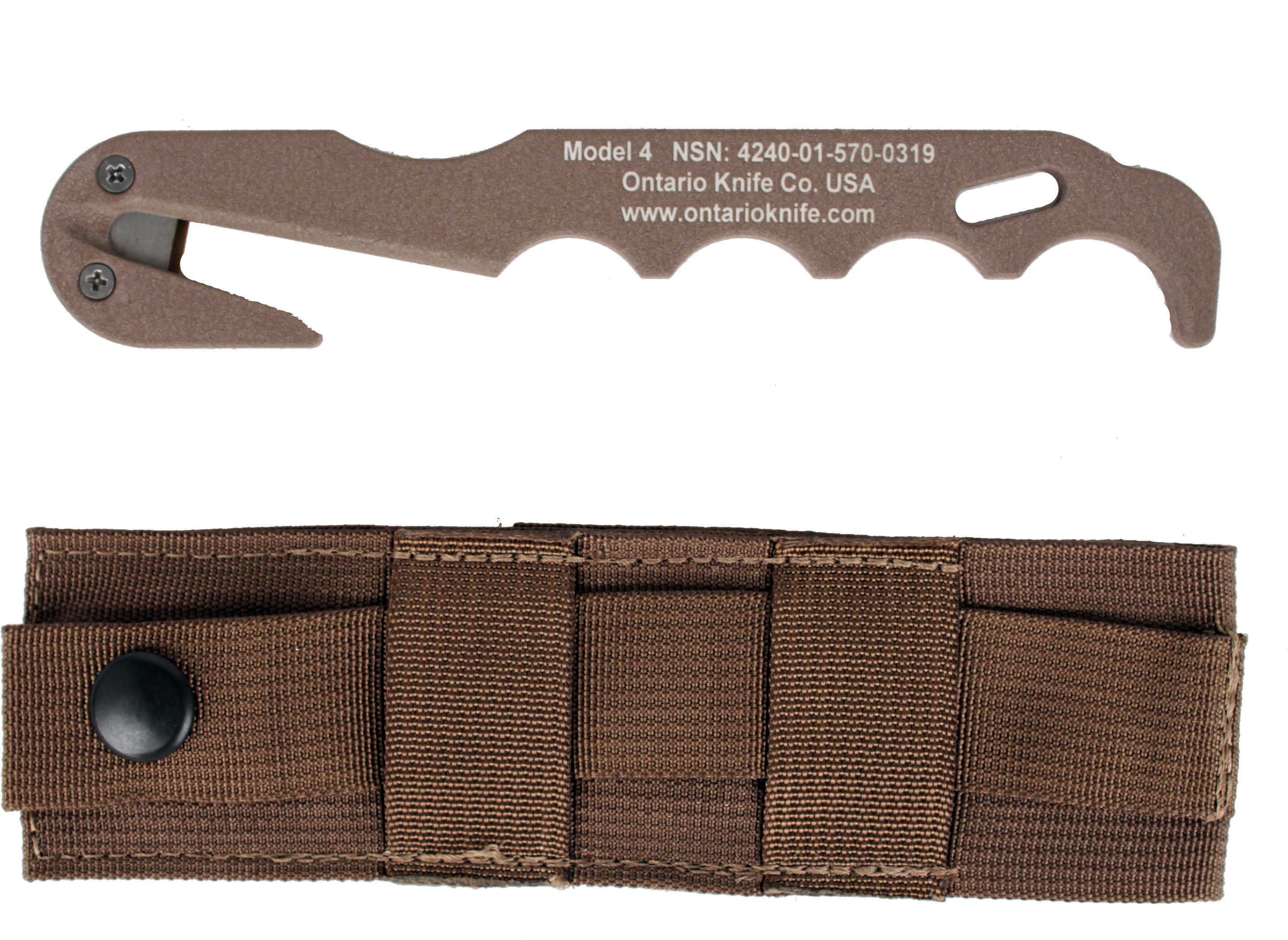 Ontario Knife Co Model 4 Cb Strap Cutter/Rescue Tool