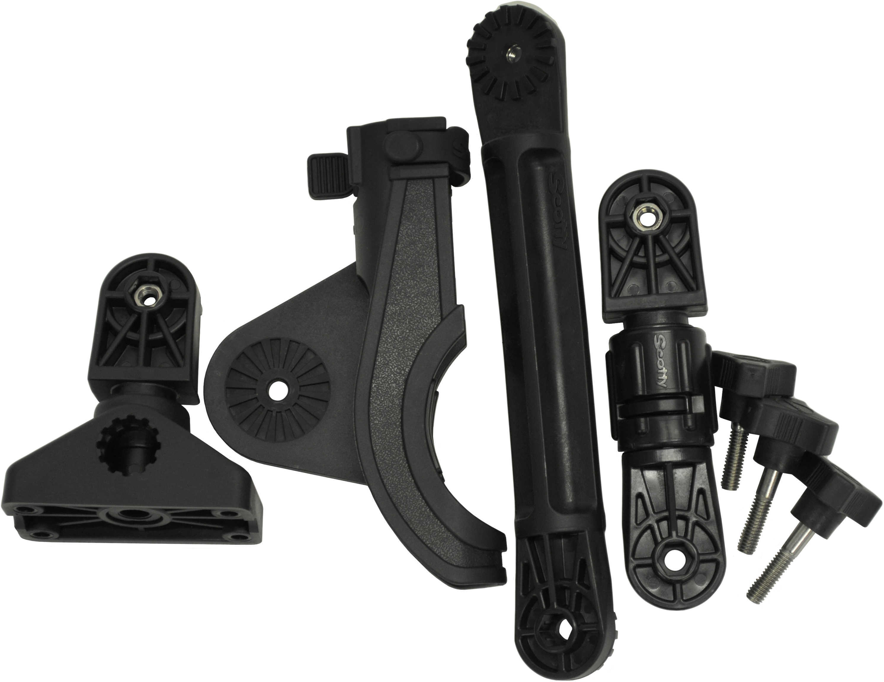 Scotty Baitcaster Rod Holder W/429 And W/241L, Black