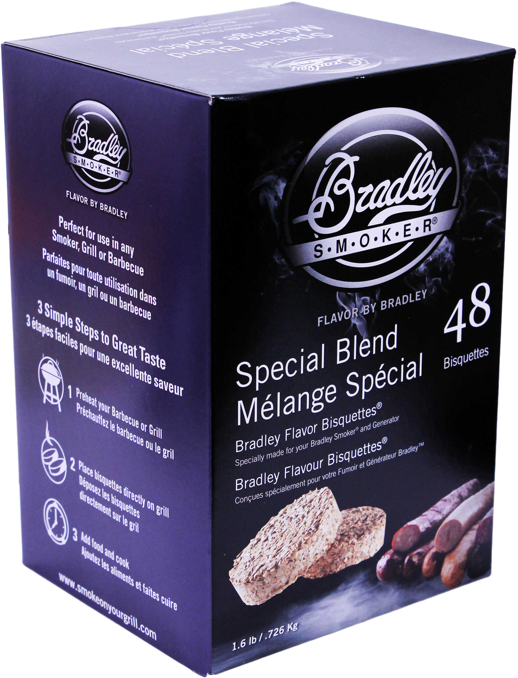 Bradley Special Blend Bisquettes 48 Pack