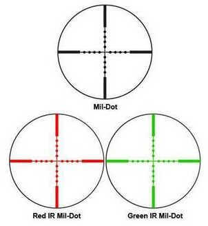 Barska 2Nd Generation Sniper Rifle Scope - 4-16x50mm Illum. Dual Color Mil-Dot