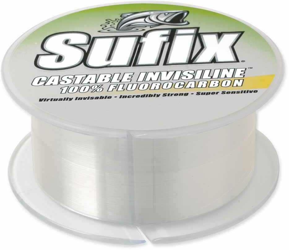 Sufix InvisiLine Casting Fluorocarbon 17 Lb Clear 200YDS