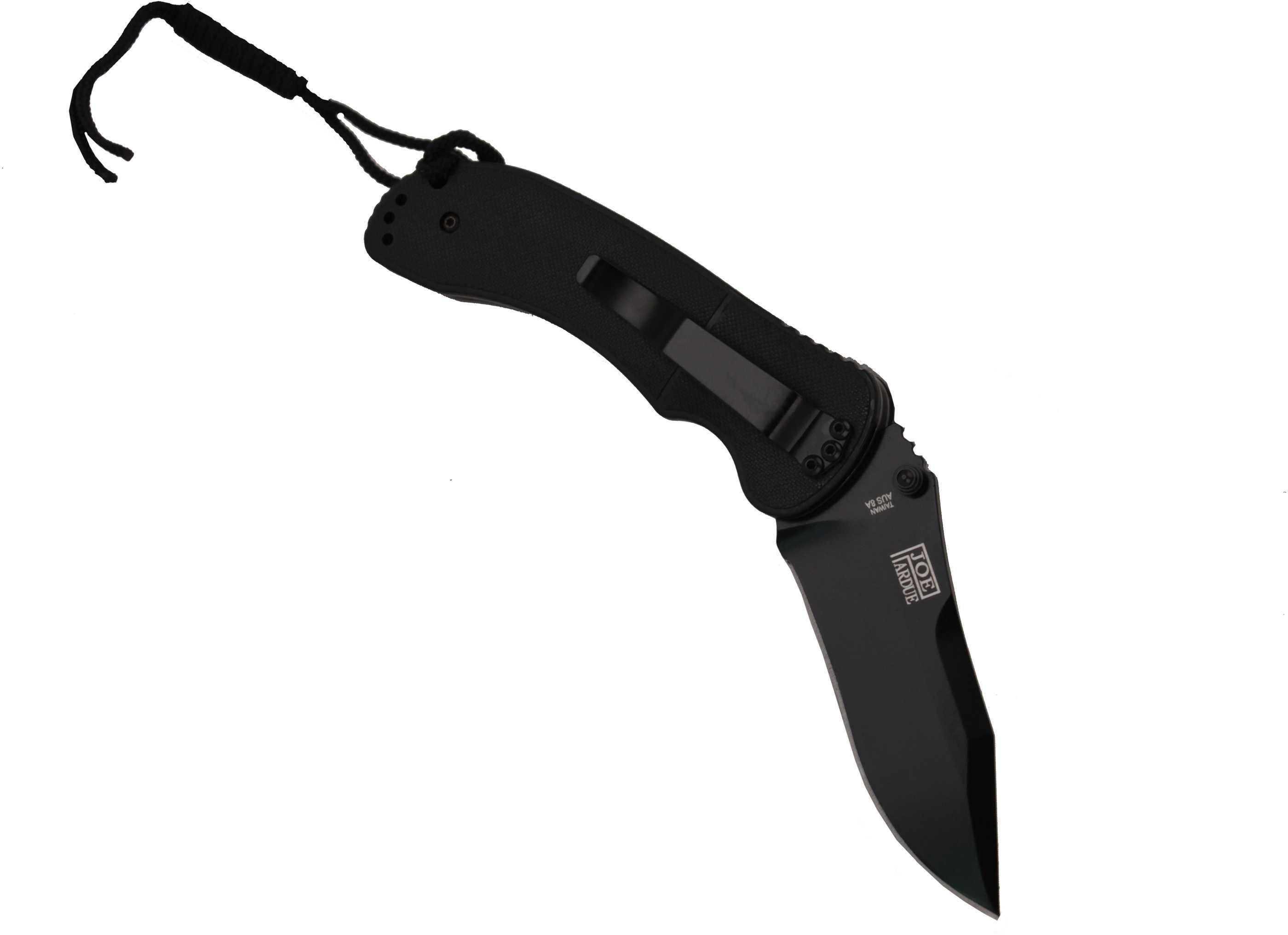 Ontario Knife Co JPT-3R Dp Folding Black Rnd BP