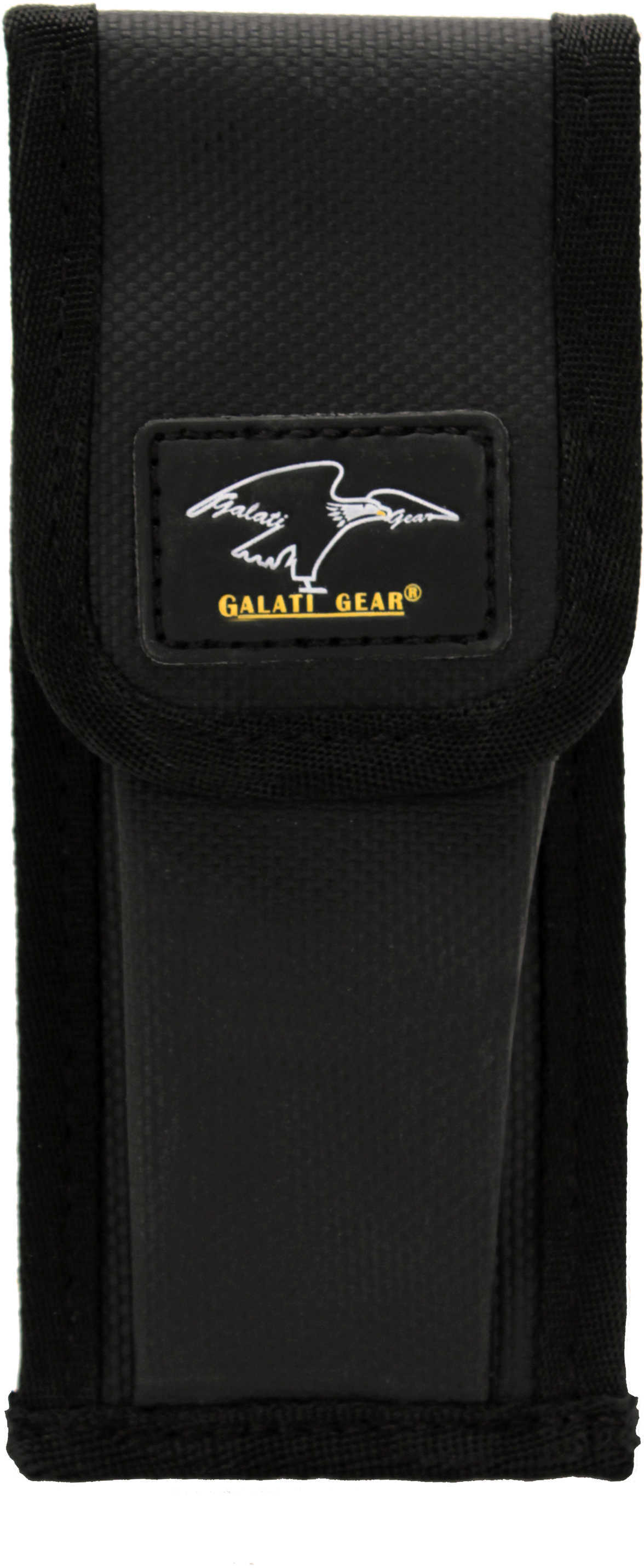 Galati Gear Single Pistol Mag Pouch Black 45 Auto Nylon Holds And Knife GLMP1