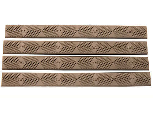 Ergo M-LOK Slot Rail Covers, Pack Of 4, Flat Dark Earth Md: 4332De