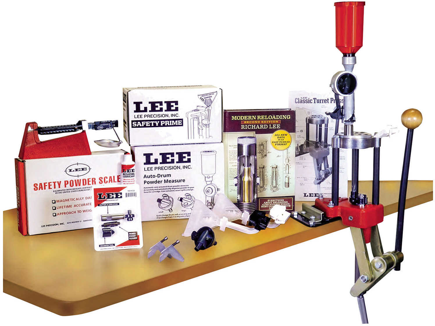 Lee 90304 Classic Turret Press Kit Steel