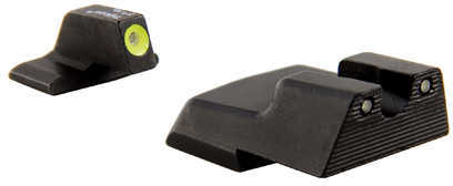 Trijicon HK110Y Tritium HD H&K Green Front/Rear Yellow Outline