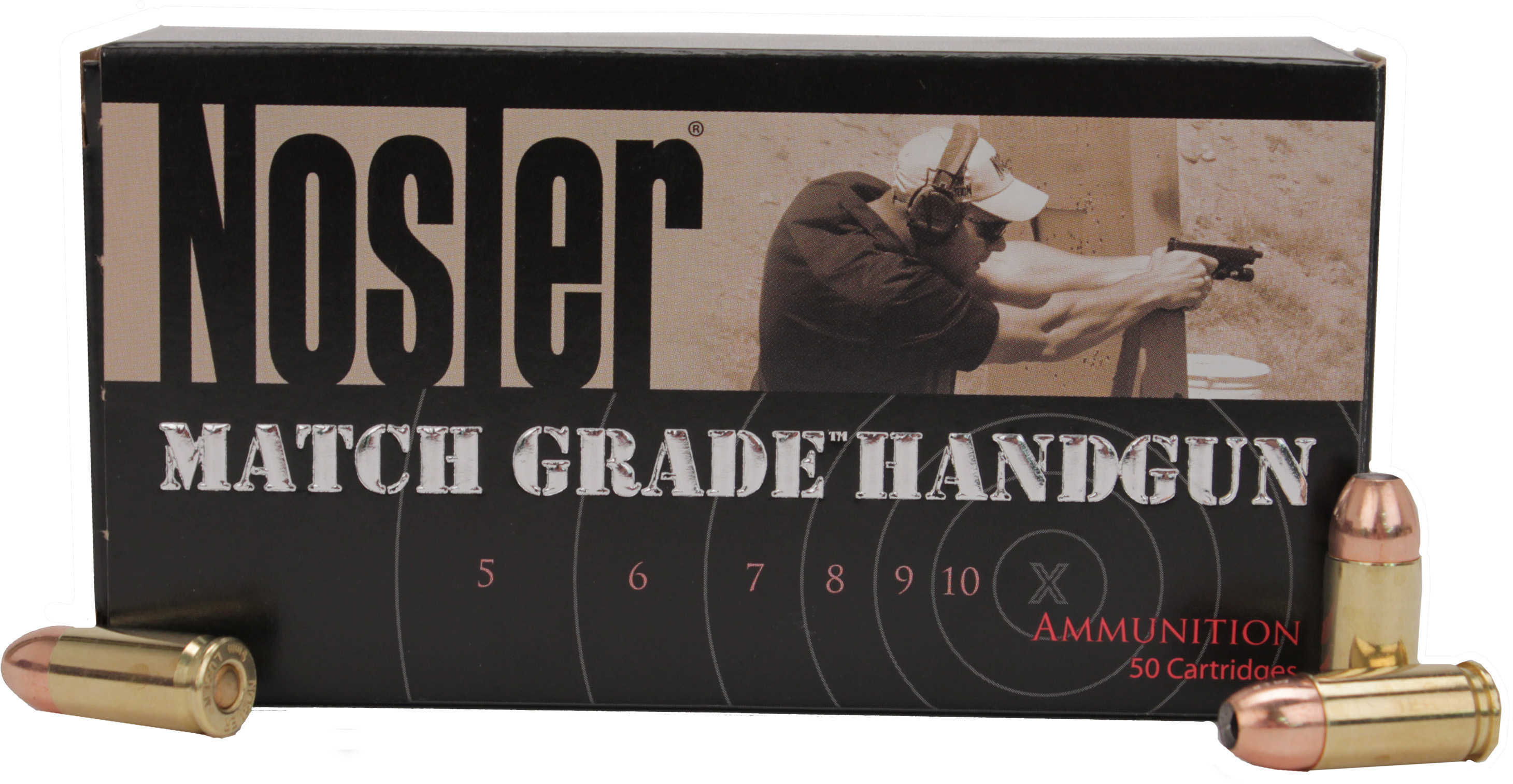 9mm Luger 124 Grain Hollow Point 50 Rounds Nosler Ammunition