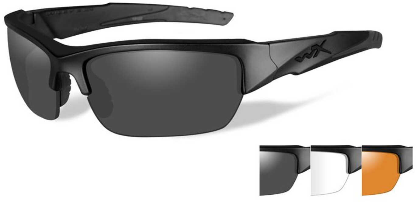 Wiley X Eyewear Valor Safety Glasses Matte Black CHVAL06