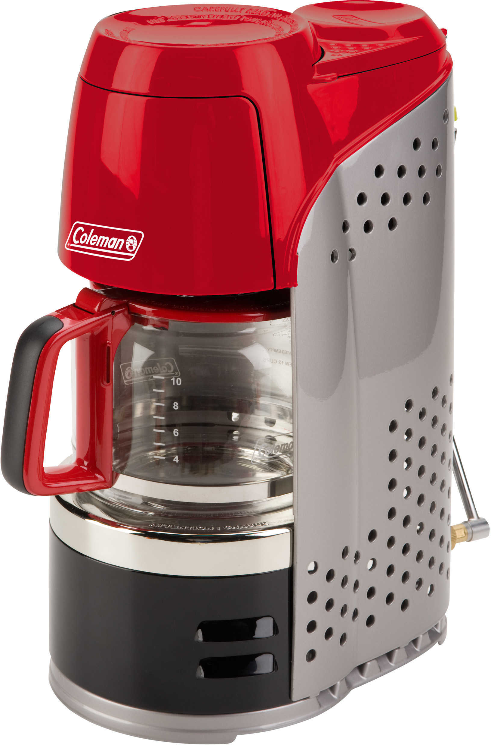 Coleman 10 Cup Portable Prpn Coffmker Rd/Blk/Gry 2000020942
