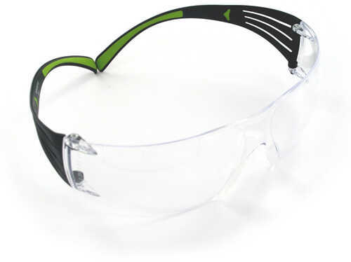 Clear SecureFit Shooting Glasses Black