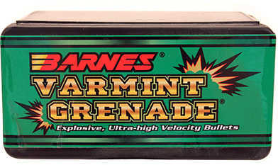 Barnes 22 Caliber 50 Grains Varmint Grenade 250/Box