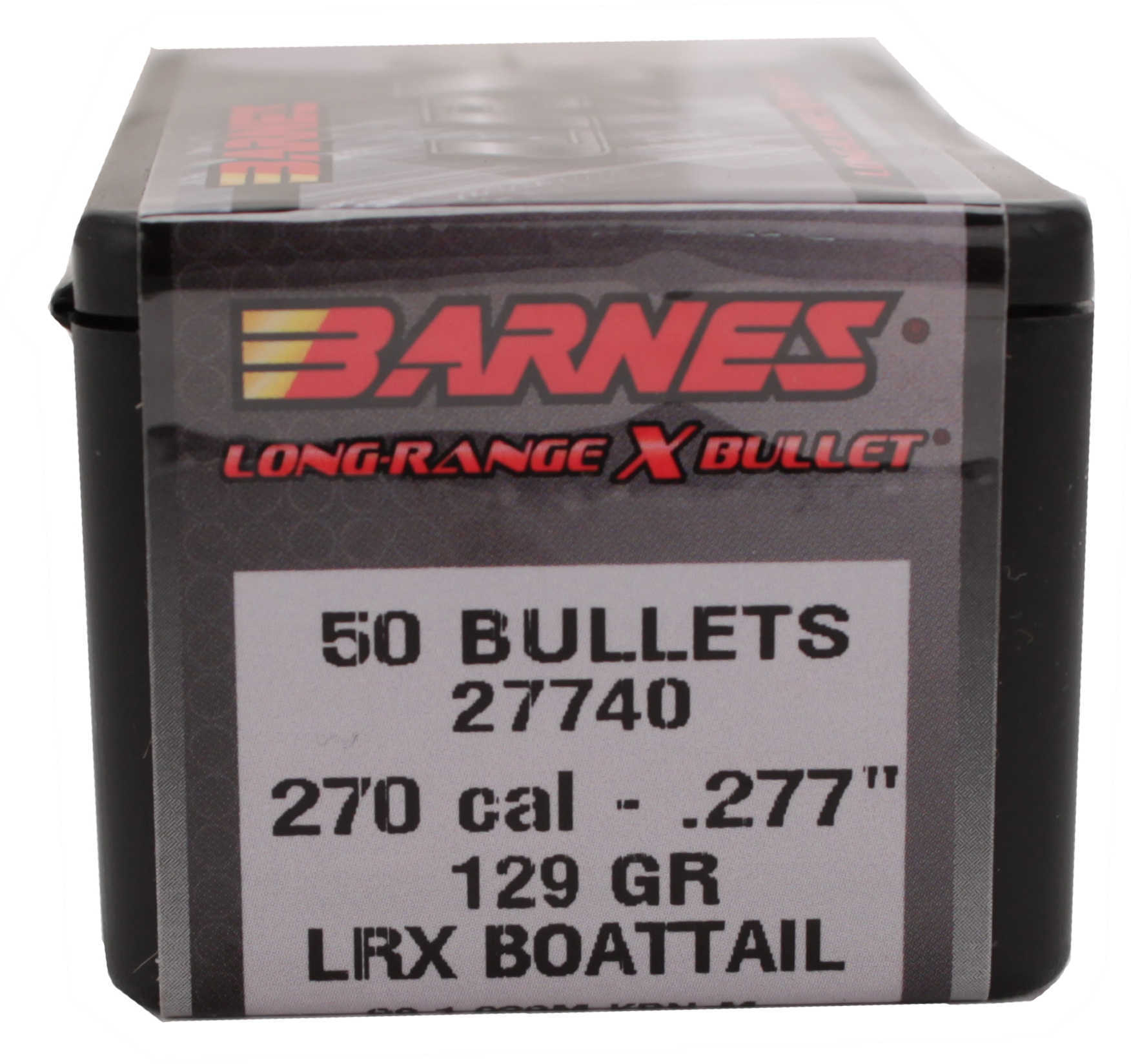 Barnes LRX Long-Range X Bullets .270 Cal .277" 129 Gr LRXBT 50/ct