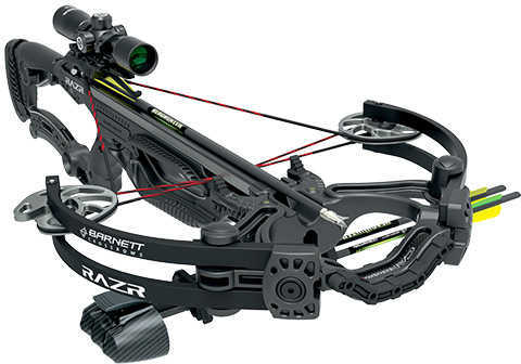 Barnett Crossbows Razr Illuminated 3X32mm Scope Black W/Arrows And Quiv