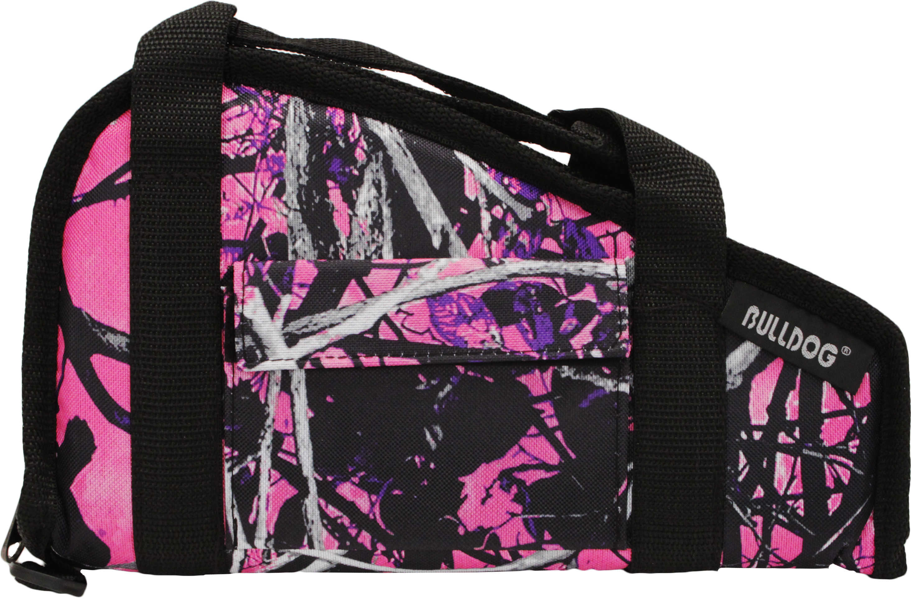 Bulldog BD600MDG Small Pistol Rug with Pocket and Handles Nylon Muddy Girl Camo 12" x 6"
