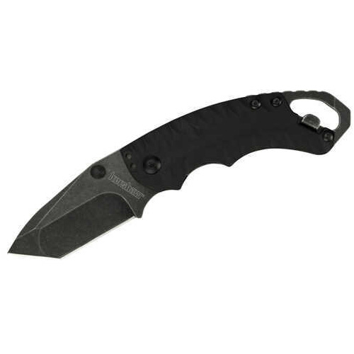 Kershaw 8750TBLKBW Shuffle II 2.6" 8Cr13MoV Stainless Steel Black Oxide Tanto Fiberglass Reinforced Nylon