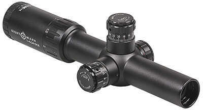 Sightmark SM13072DCR Core TX 1-4x 24mm Obj 96.10-24.10 ft @ 100 yds FOV 30mm Tube Black Matte Finish Illuminated Red/Gre