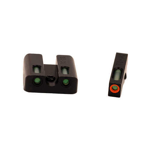 Truglo TG13GL1PC Brite-Site TFX Pro Day/Night Sights Fits Glock 17/17L/19/22/23/24/26/27/33/34/35/38/39 Tritium/Fiber Op