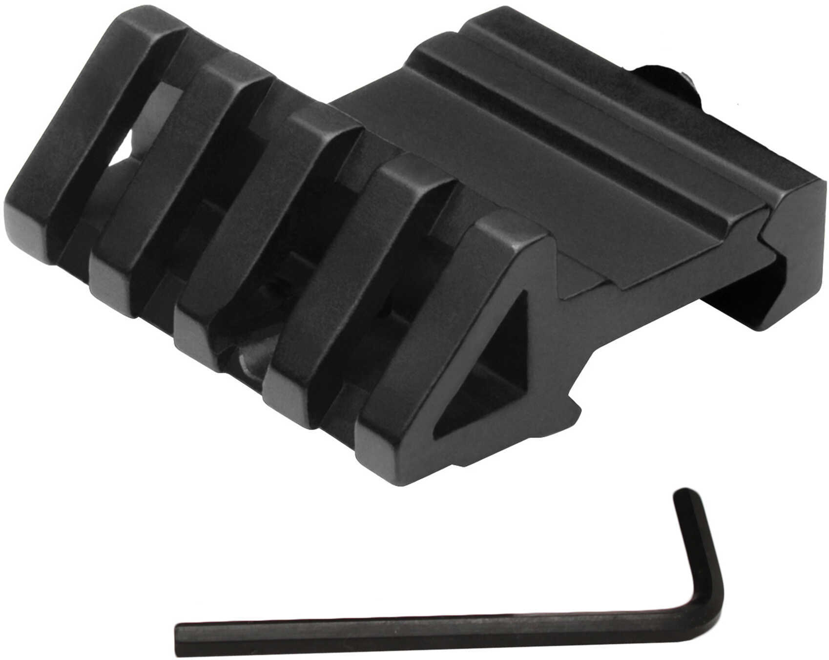 NCStar MPR45 45 Degree Off-Set Rail Mount 1.8" Aluminum Black