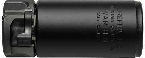 Surefire WARDENBK Blast Diffuser 5.56mm/7.62 Steel 3.5" L
