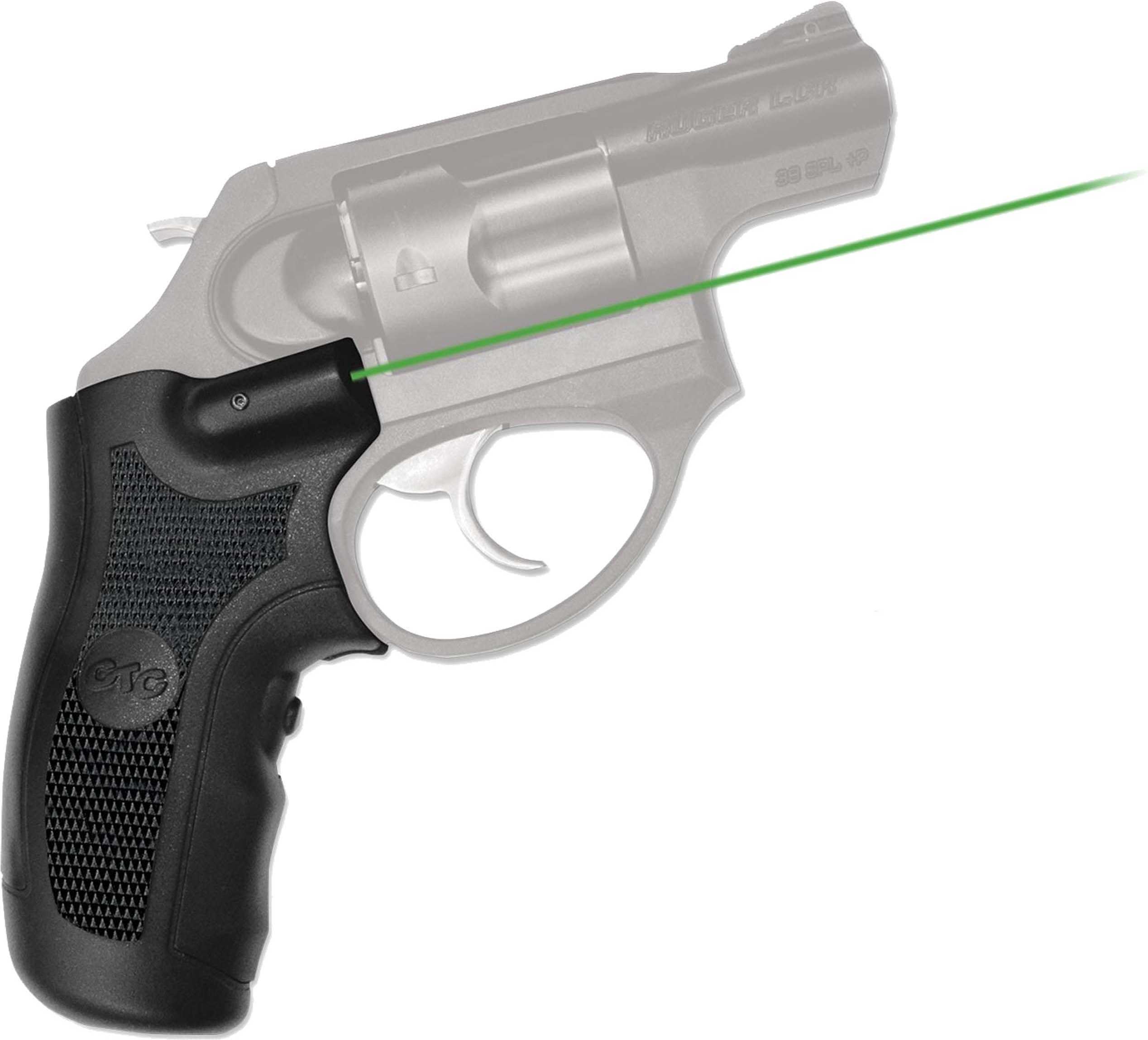 Crimson Trace Corporation Green LaserGrip Fits Ruger® LCR Standard Polymer