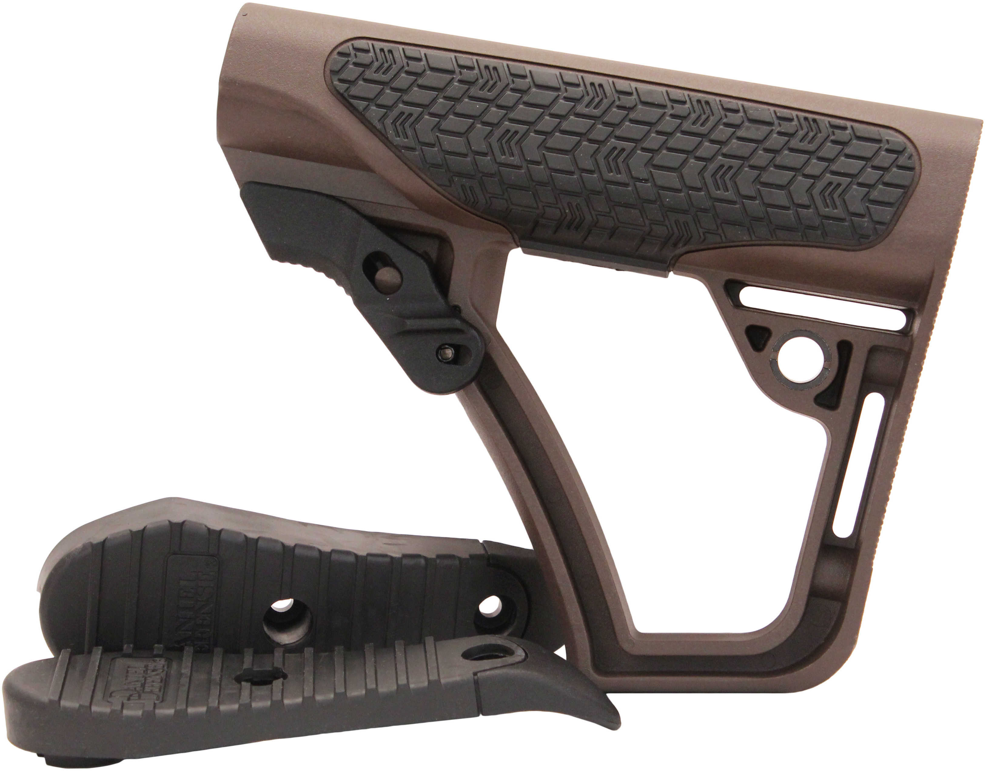 Daniel Defense Mil-Spec Collapsible Buttstock Fits AR Rifles Milspec Brown Finish 21-091-04179-011