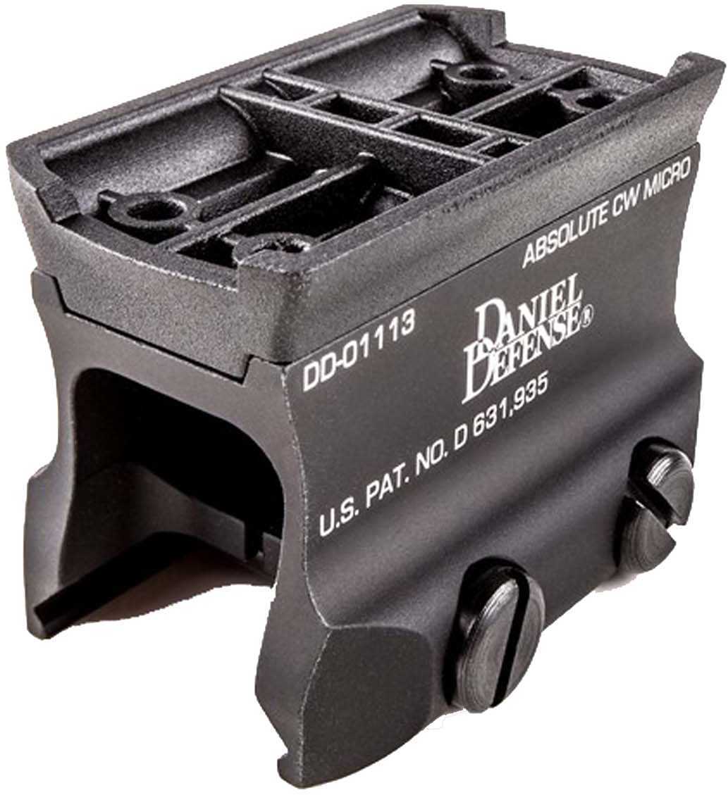 Daniel Defense Micro Aimpoint Mount Fits Picatinny Includes Lower 1/3 Adapter Black 03-045-18025