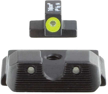 Trijicon 600721 Tritium Night Sight S&W M&P Shield Green Front/Yellow Rear Black