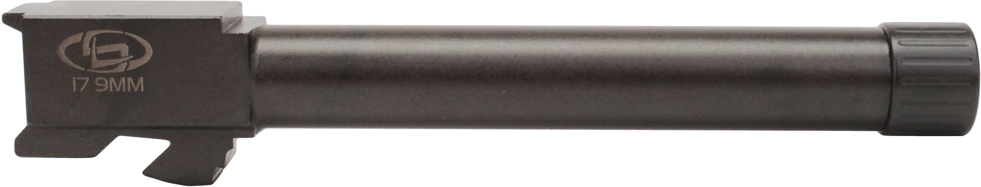 Storm Lake Barrels 9MM 5.19" Fits Glock 17 Black Isonite QPQ Finish 1/2-28 Thread With Protec