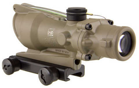 Trijicon Ta31D100367 ACOG 4X32mm Horseshoe Reticle FDE