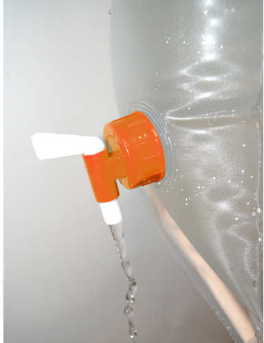 UST Water Carrier Roll-Up 10L Clear W/One Handed Spout