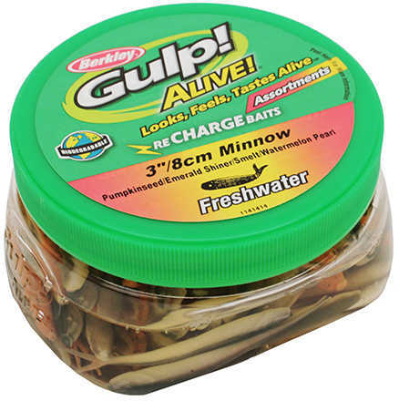 Berk Gulp Alive 3" PT MINO Asst