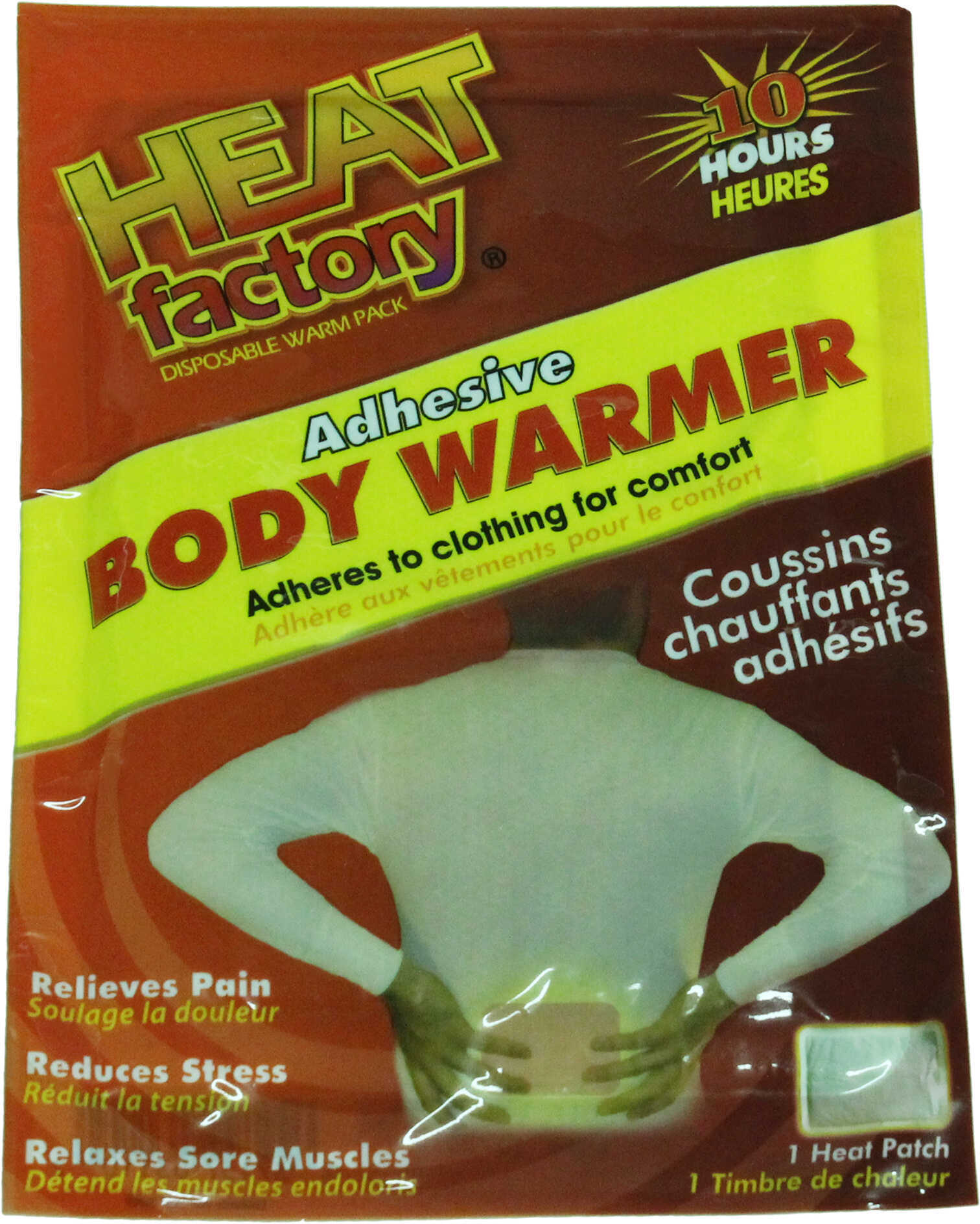 Heat Fact ADH Body Warmer 1Pk 10HR