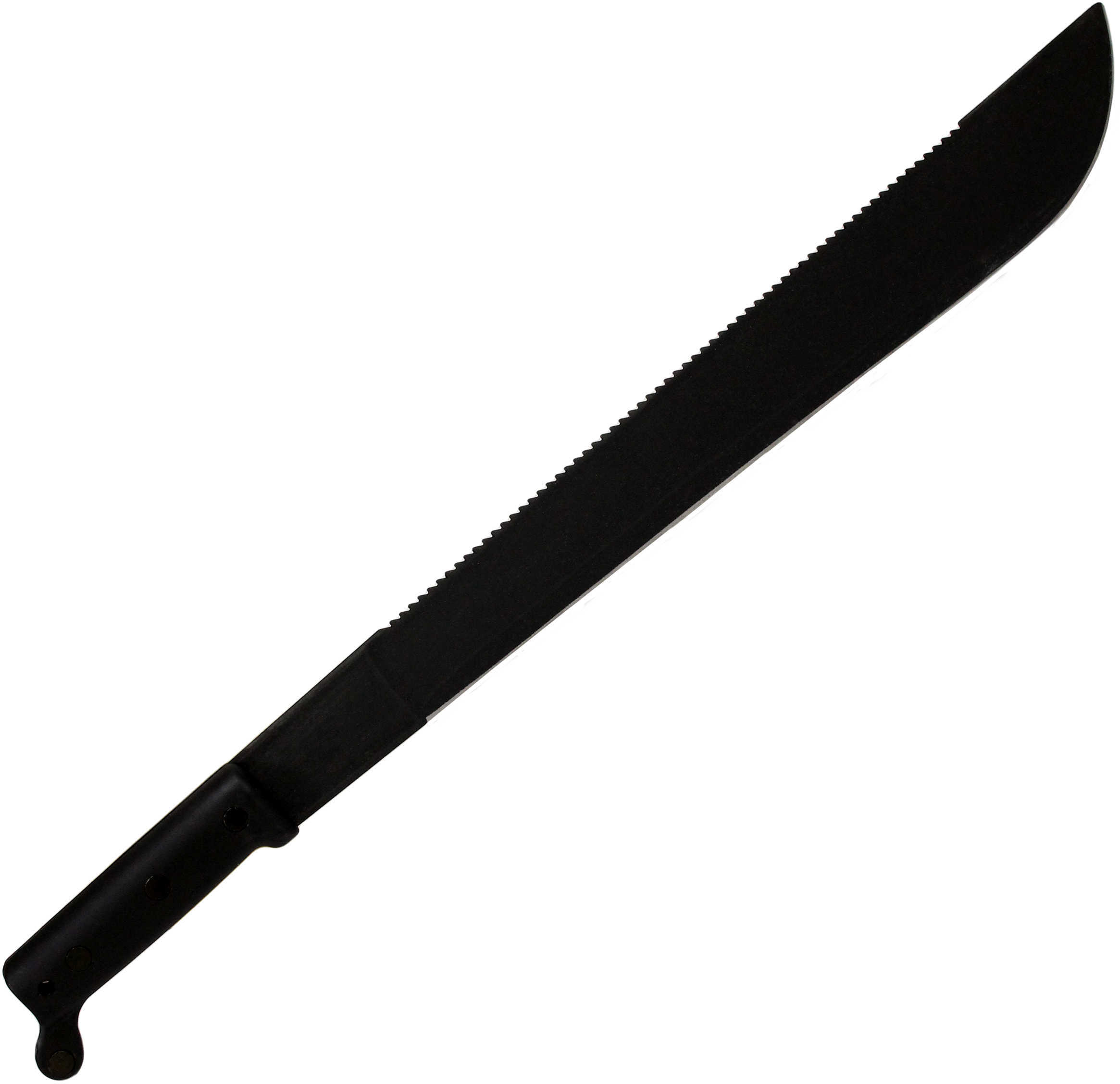 Ontario Machete 18" Sawback Black