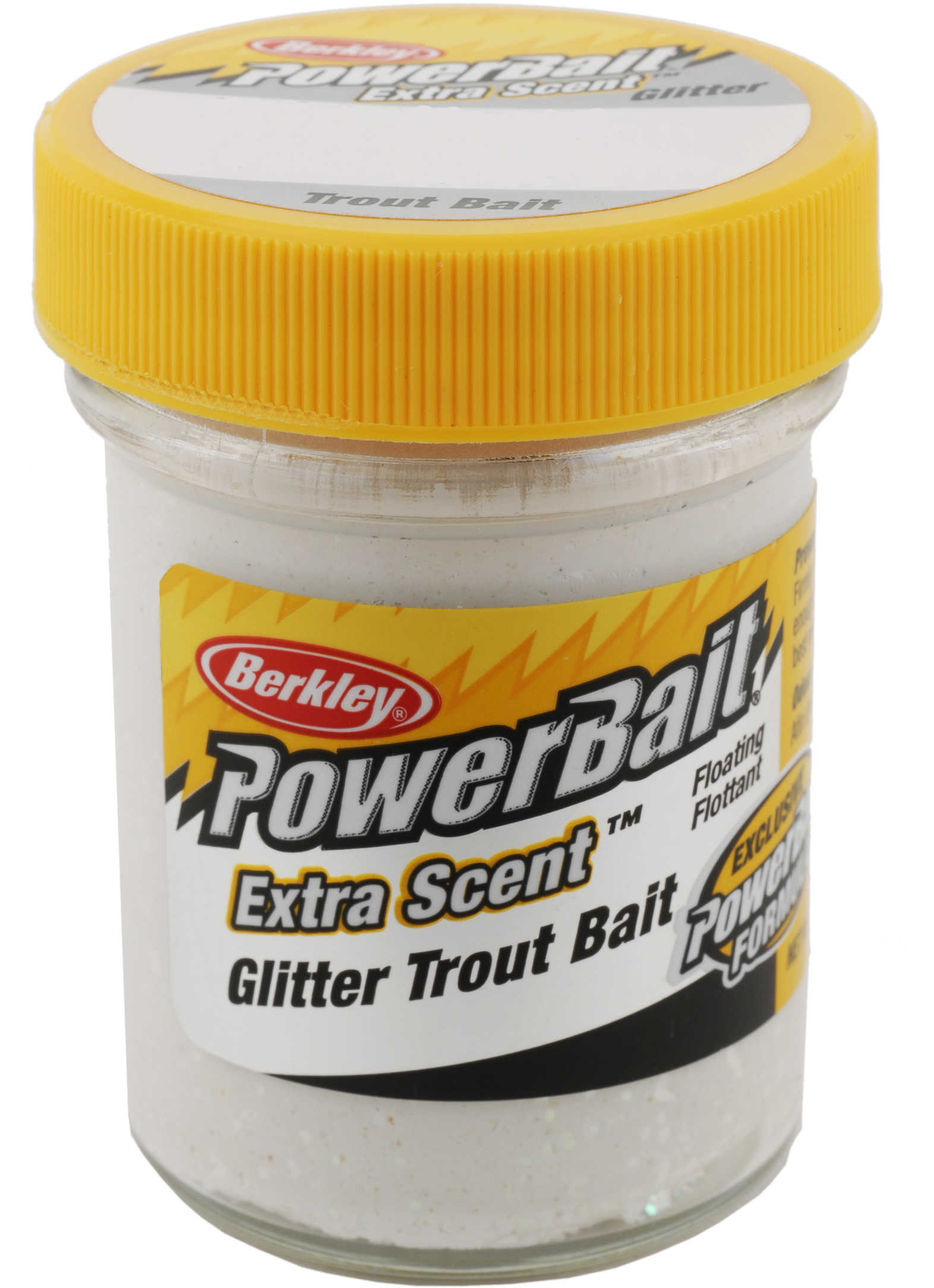 Berk Power Yellow GLITR Trout Bait