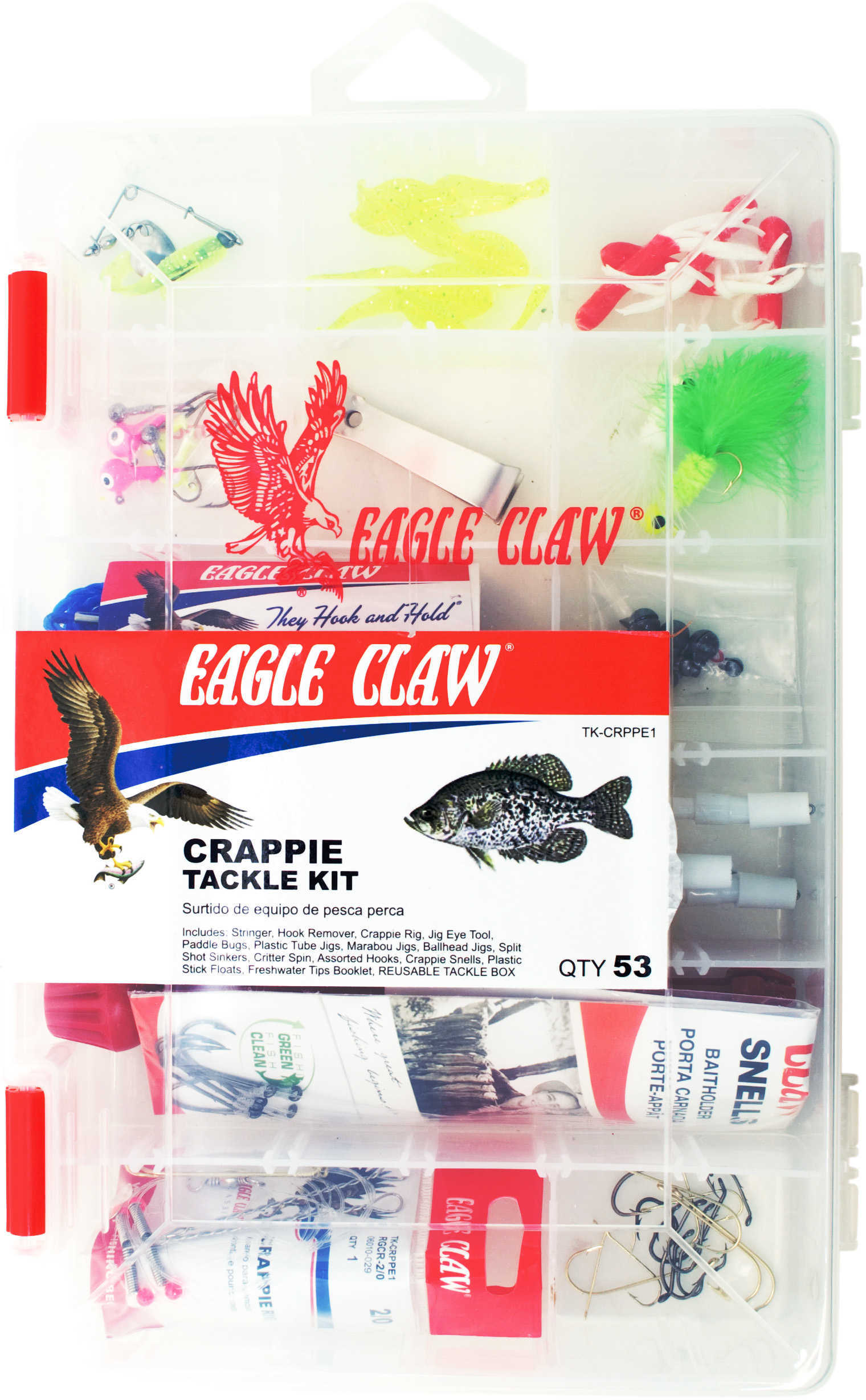 Ec Crappie Tackle Kit 53 Piece