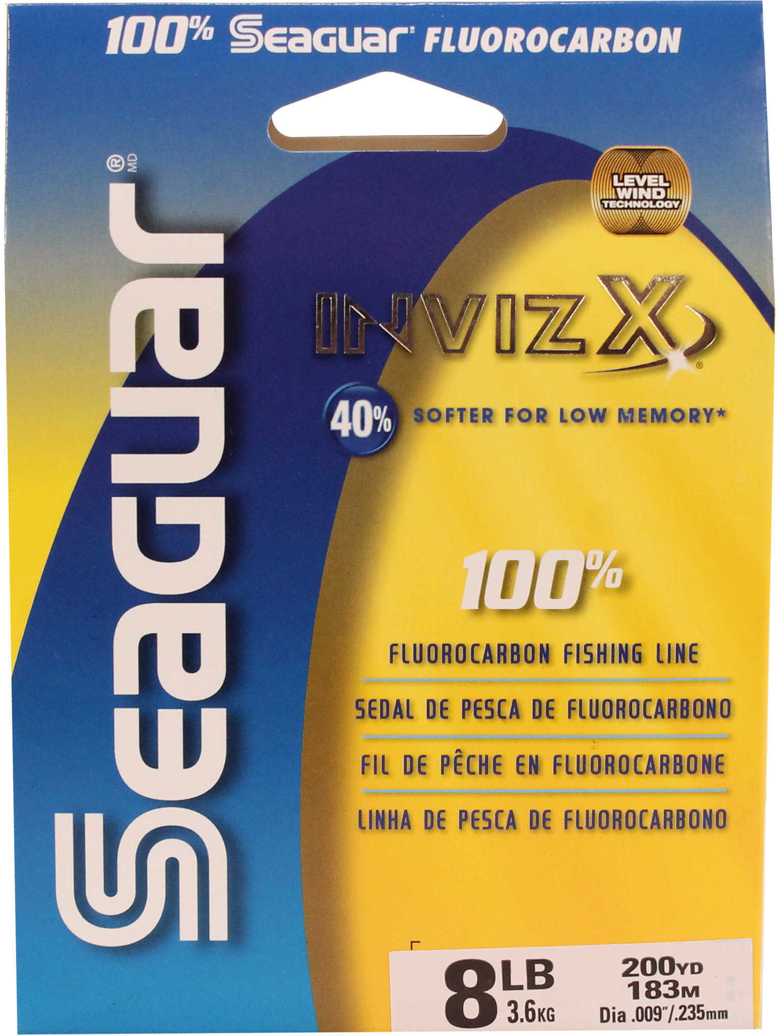 SEAG INVIZX 100% FLOCARB 8# 200Yd