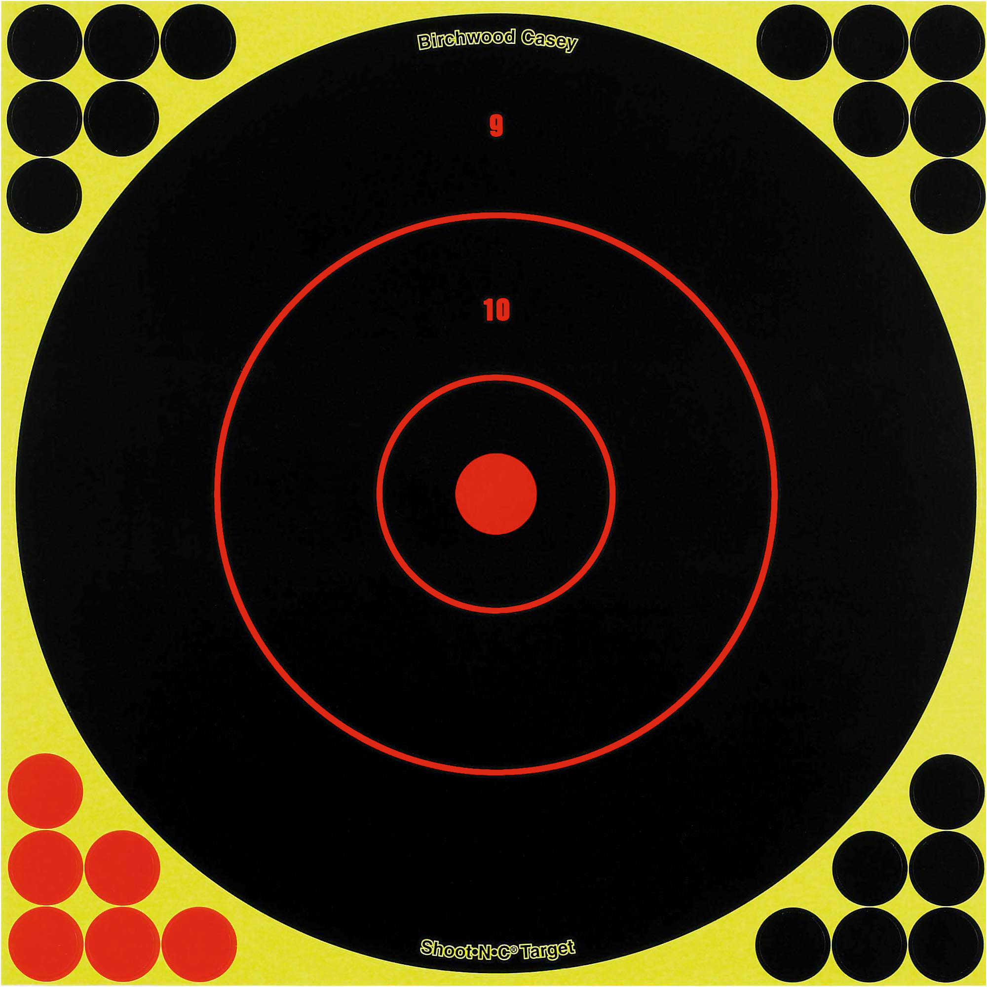 B Casey Shoot-N-C 12" Bullseye 5Pk