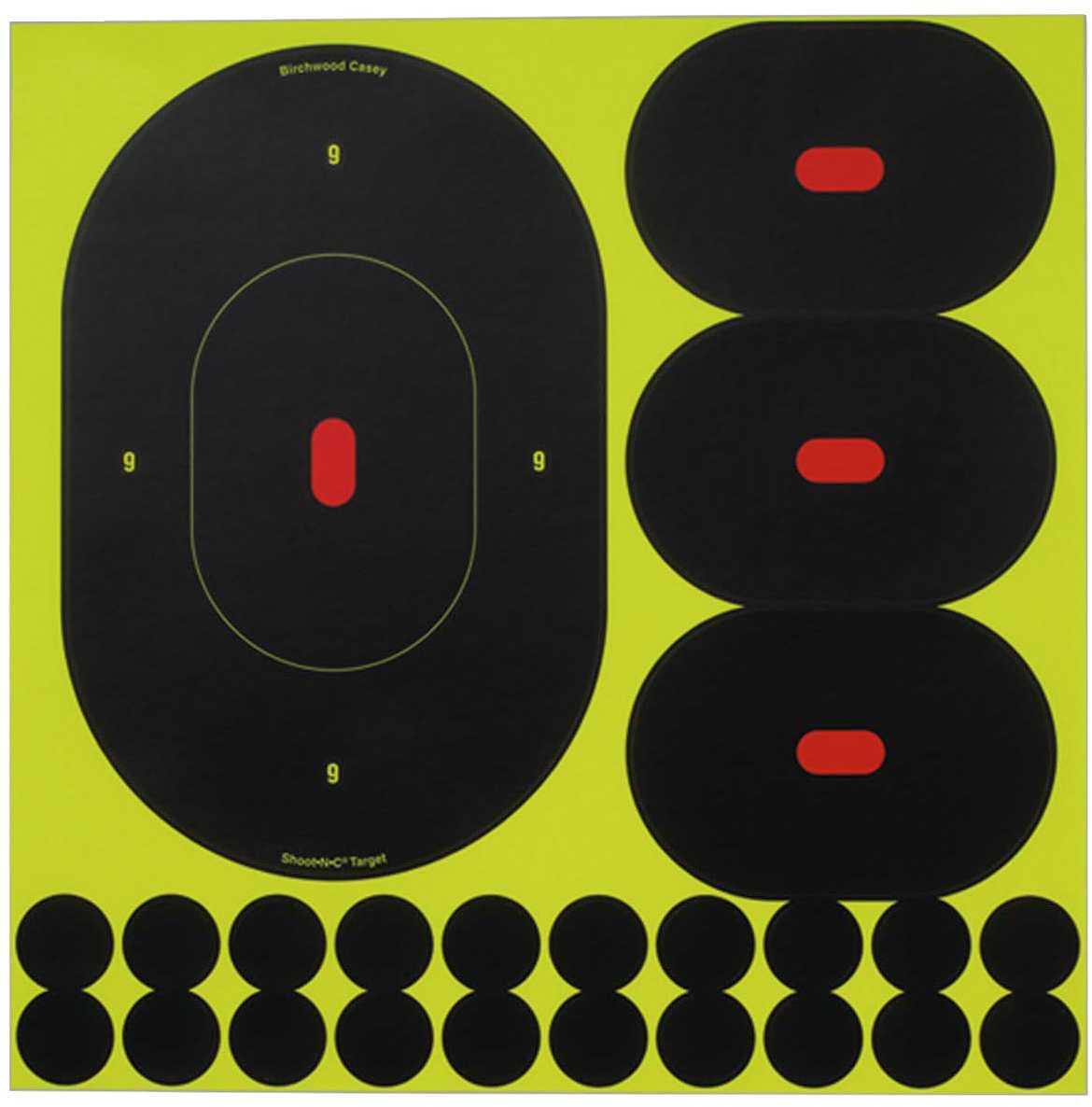 Bc Self-ADVESIVE 9" Target Set 5Pk
