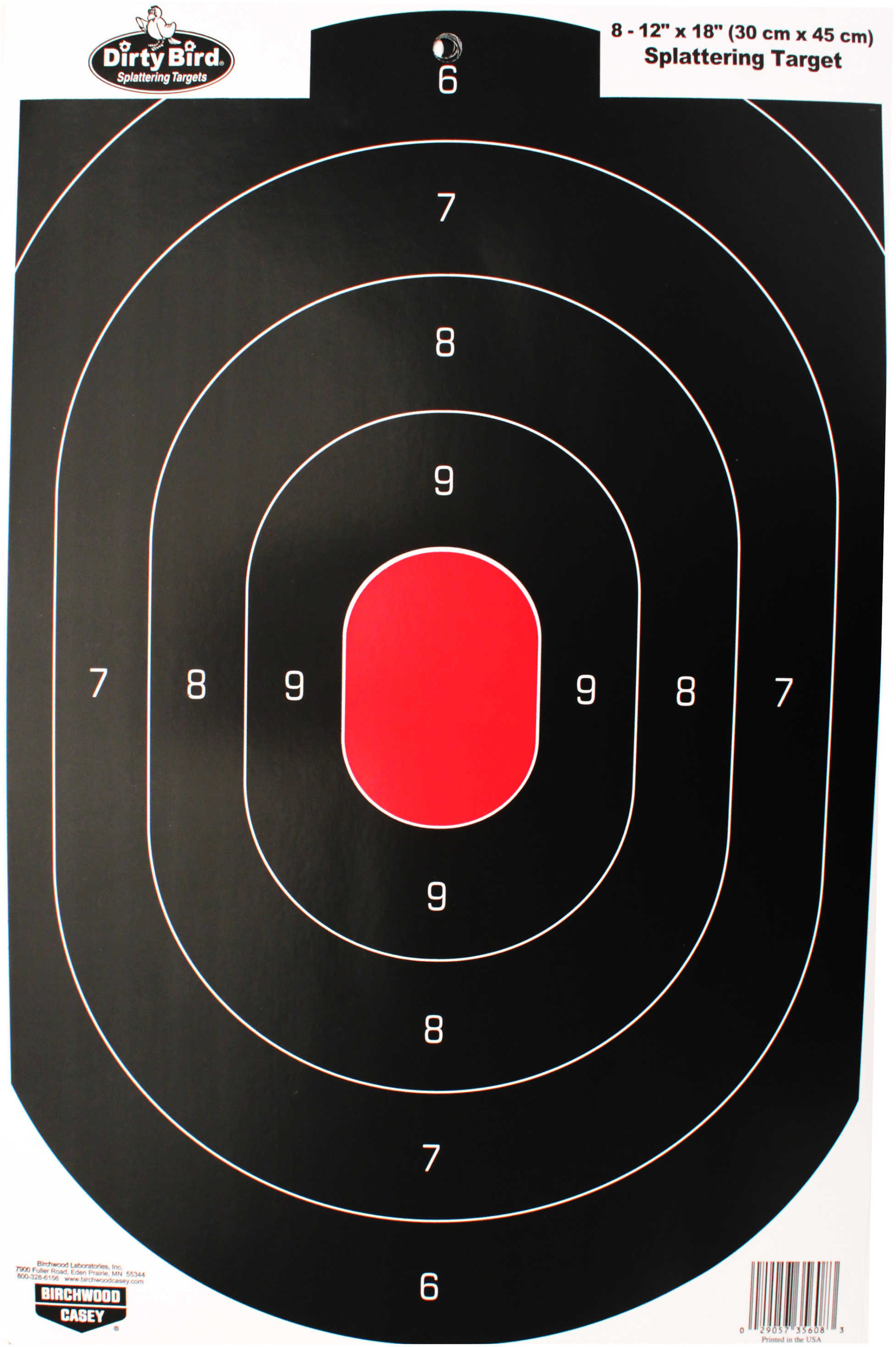 Bc Dirty BRD 12X18" Silhouette8/Pk