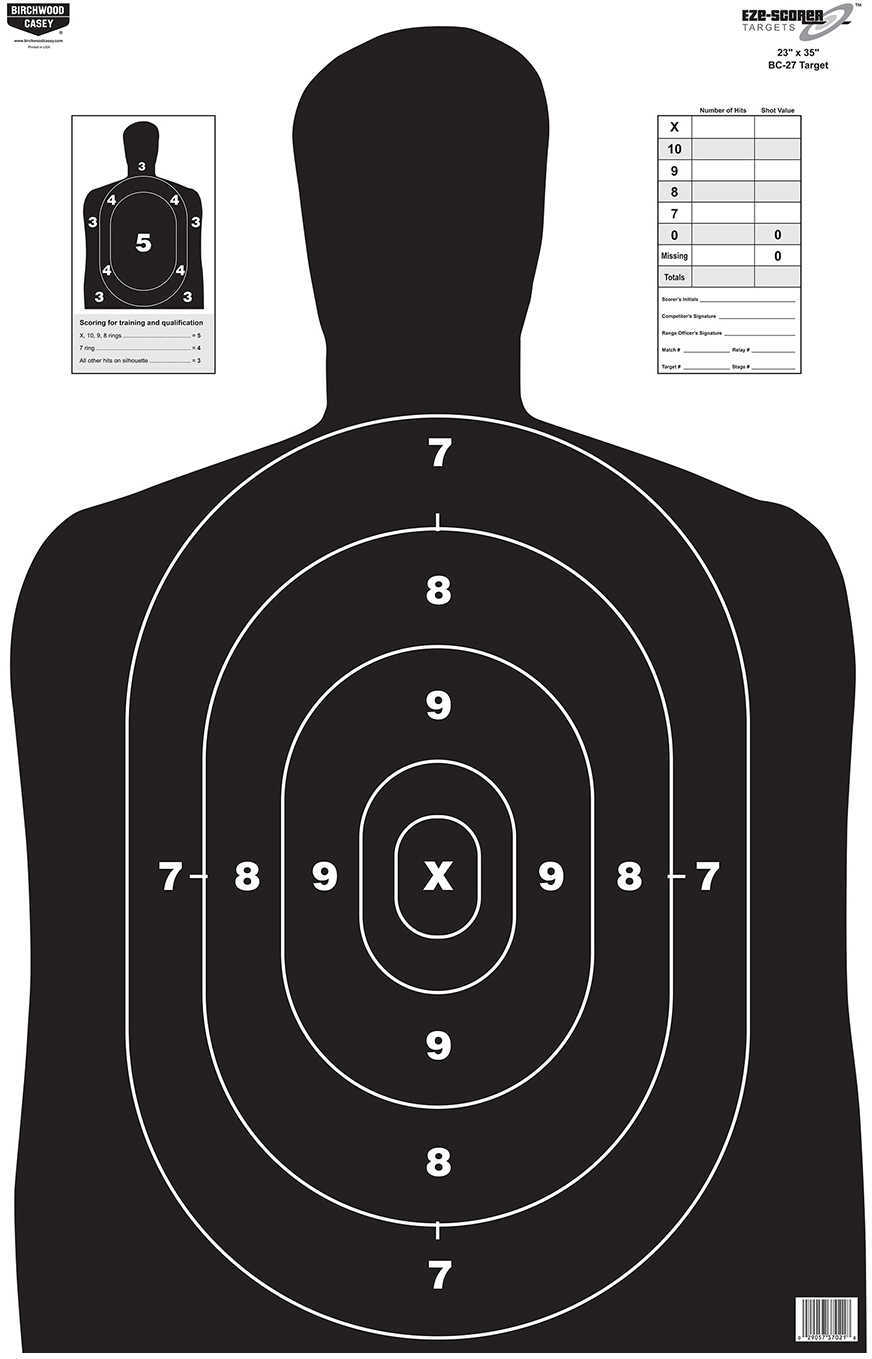 B Casey EZ Score Bc27 Black 23X35"