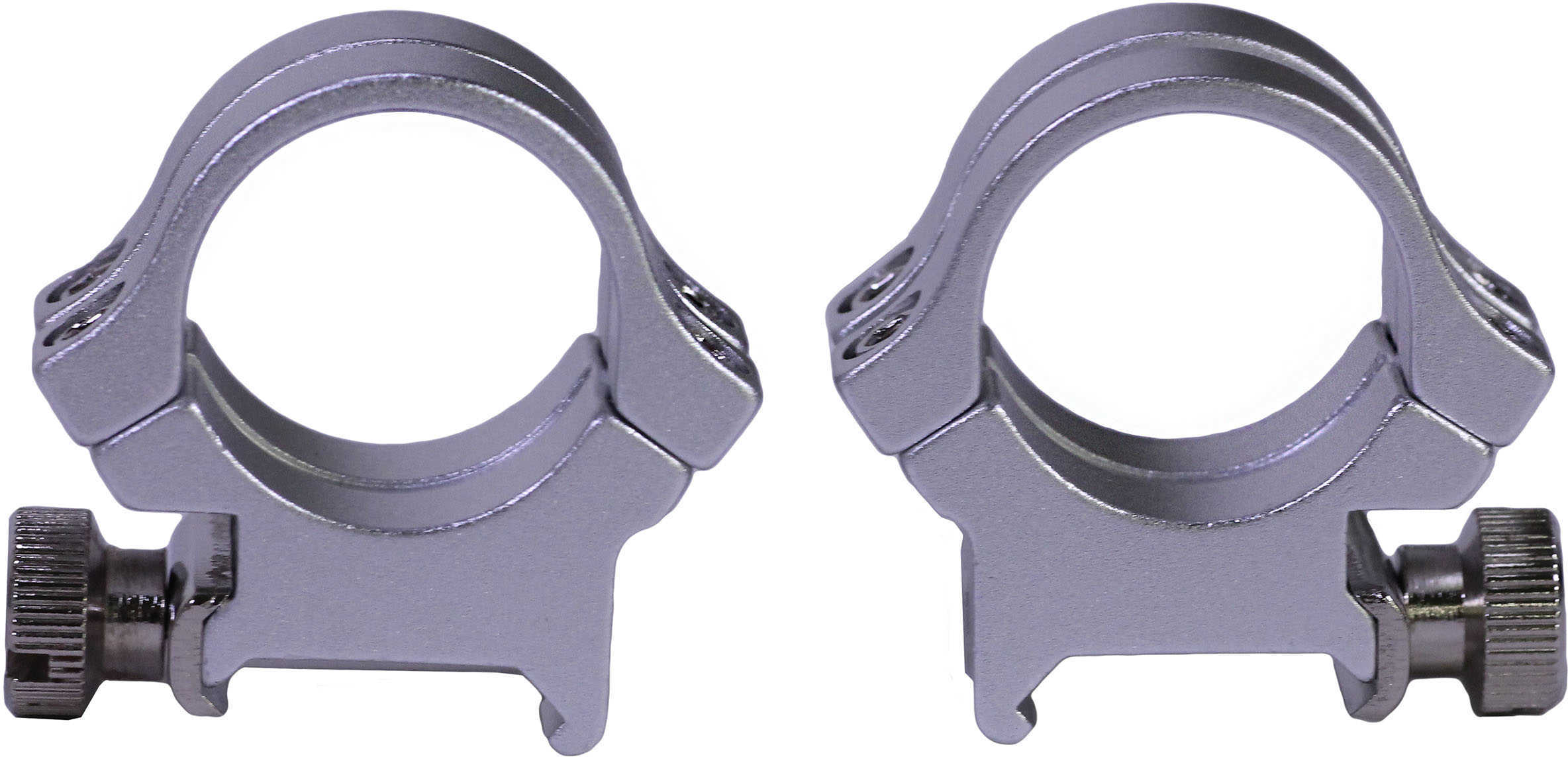 WEV Rings Quad Lock 1" High Silver